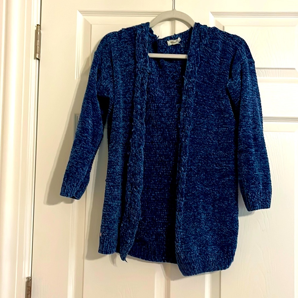 Navy blue cardigan